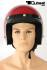 Jethelm Motorradhelm weinrot Gr. XL