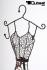 Jewellery stand, black