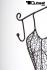 Jewellery stand, black