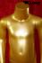 Kinder Schaufensterfigur Kind Schaufensterpuppe kopflos gold Mannequin