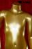 Kinder Schaufensterpuppe gold kopflos Schaufensterfigur Mannequin Kind ohne Kopf