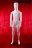 Kinder Schaufensterpuppe, matt wei�