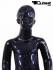 Kinder Schaufensterpuppe Schaufensterfigur metallic Mannequin