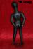Kinder Schaufensterpuppe Schaufensterfigur schwarz matt gesichtslos Mannequin