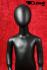 Kinder Schaufensterpuppe schwarz matt gesichtslos Schaufensterfigur Mannequin