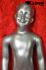 Kinder Schaufensterpuppe weiblich silber Mdchen Schaufensterfigur Mannequin
