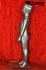 Kinder Schaufensterpuppe weiblich silber Mdchen Schaufensterfigur Mannequin