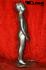 Kinder Schaufensterpuppe weiblich silber Mdchen Schaufensterfigur Mannequin