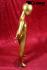 Kinder-Schaufensterpuppe in glnzendem gold, faceless