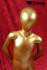 Kinder-Schaufensterpuppe in glnzendem gold, faceless