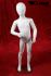 Kinder-Schaufensterpuppe in gl�nzendem wei�, faceless