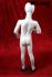 Kinder-Schaufensterpuppe in gl�nzendem wei�, faceless