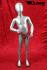 Kinder-Schaufensterpuppe in silber, faceless