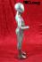 Kinder-Schaufensterpuppe in silber, faceless