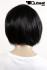 Kurzhaarpercke elegant schwarz, ca.20 cm