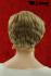Kurzhaarperücke für Damen/blond mit dunklen Strähnen