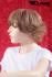 Light brown wig short hair