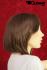 Lightbrown mediumlong wig