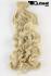 Lockige Extensions blond aus Kunsthaar