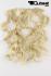 Lockige Extensions blond aus Kunsthaar