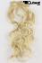 Lockige Extensions blond aus Kunsthaar