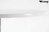 London Bistro-Table White, Round Board, PVC-coated, height-adjustable Footrest-
