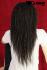 Long black hair wig
