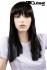 Long black wig