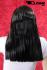 Long black wig