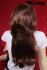 Long hazel wig