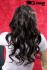 Long wig dark brown hair