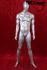 Mnnliche Schaufensterfigur faceless silber