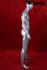 Mnnliche Schaufensterfigur faceless silber