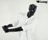 Mnnliche Schaufensterfigur Golf Sport Schaufensterpuppe schwarz glnzend Mannequin
