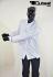 Mnnliche Schaufensterfigur Golf Sport Schaufensterpuppe schwarz glnzend Mannequin