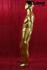 Mnnliche Schaufensterpuppe gold ohne Gesicht Schaufensterfigur Mannequin