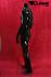 Mnnliche Schaufensterpuppe headless schwarz glnzend