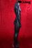 Mnnliche Schaufensterpuppe headless schwarz matt