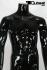 Mnnliche Schaufensterpuppe headless schwarz