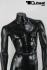 Mnnliche Schaufensterpuppe headless schwarz