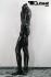 Mnnliche Schaufensterpuppe headless schwarz
