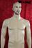 Mnnliche Schaufensterpuppe mit modellierten Haaren Schaufensterfigur Mannequin