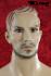 Mnnliche Schaufensterpuppe mit modellierten Haaren Schaufensterfigur Mannequin