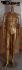 Mnnliche Schaufensterpuppe Schaufensterfigur bronze Mannequin abstrakt