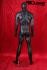 Mnnliche Schaufensterpuppe schwarz faceless