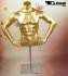 Mnnlicher Torso, gold