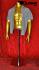 Mnnlicher Torso goldfarben