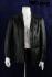Mnnlicher Torso headless white mat mit Armen