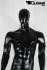 Male mannequin, faceless, black