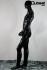 Male mannequin, faceless, black